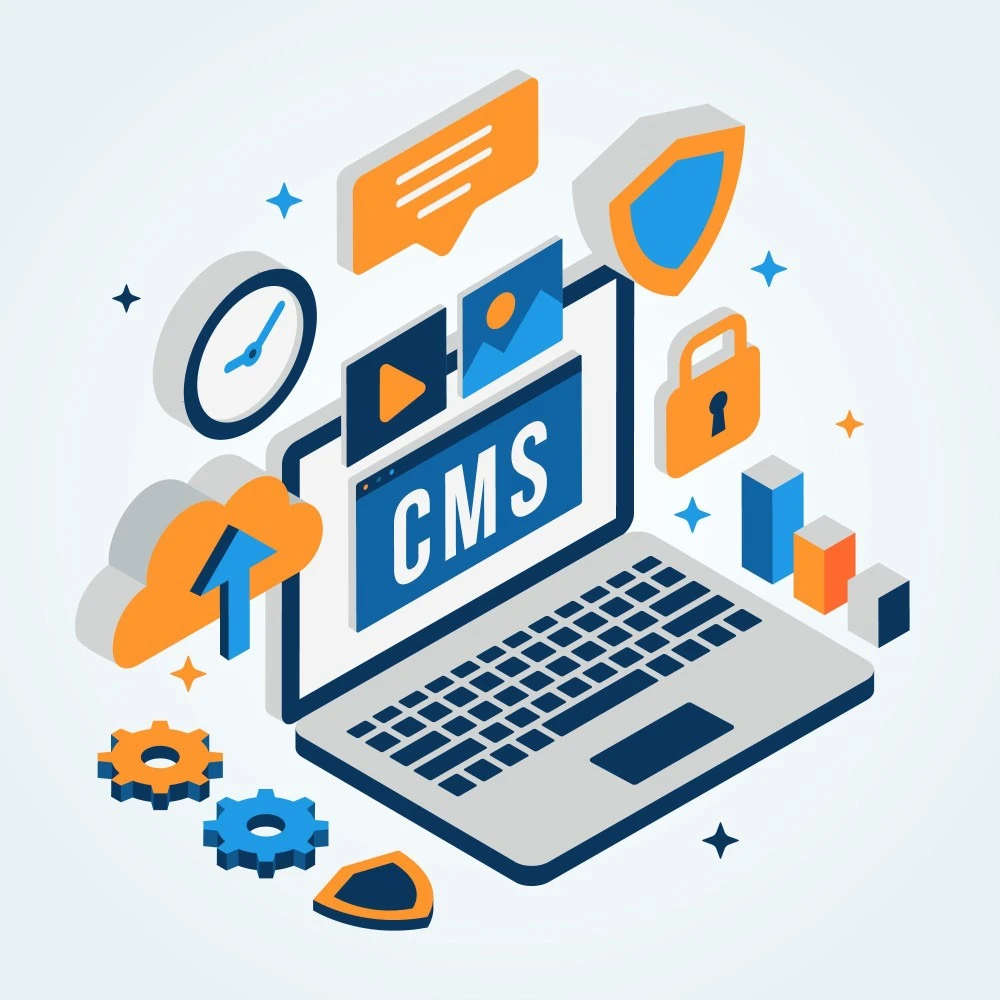 its image present cms service provided by ashoka computer which are use for manage all type cash